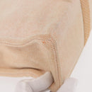 HERMES New Fourre Tout MM Hand Bag Canvas Orange Auth mr1718-10