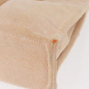 HERMES New Fourre Tout MM Hand Bag Canvas Orange Auth mr1718-11