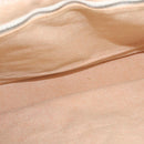 HERMES New Fourre Tout MM Hand Bag Canvas Orange Auth mr1718-17