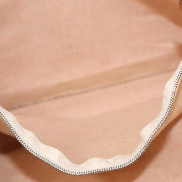 HERMES New Fourre Tout MM Hand Bag Canvas Orange Auth mr1718