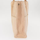 HERMES New Fourre Tout MM Hand Bag Canvas Orange Auth mr1718-4