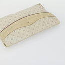 GUCCI GG Supreme Web Sherry Line Bag PVC Nylon 4 Set Beige Navy Auth mr1719-11