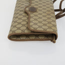 GUCCI GG Supreme Web Sherry Line Bag PVC Nylon 4 Set Beige Navy Auth mr1719-22