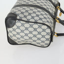 GUCCI GG Supreme Web Sherry Line Bag PVC Nylon 4 Set Beige Navy Auth mr1719-4