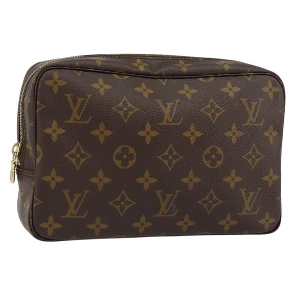 LOUIS VUITTON Monogram Trousse Toilette 23 Clutch Bag M47524 LV Auth mr1726