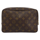 LOUIS VUITTON Monogram Trousse Toilette 23 Clutch Bag M47524 LV Auth mr1726-2