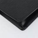 LOUIS VUITTON Epi Pochette Homme Clutch Bag Black M52522 LV Auth mr1729-16