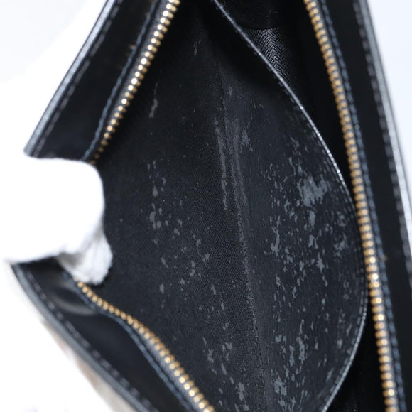 LOUIS VUITTON Epi Pochette Homme Clutch Bag Black M52522 LV Auth mr1729