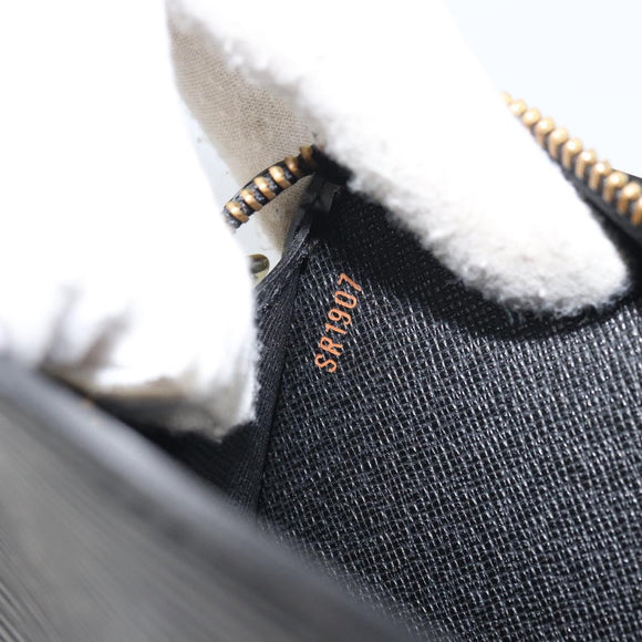 LOUIS VUITTON Epi Pochette Homme Clutch Bag Black M52522 LV Auth mr1729