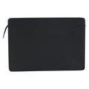 LOUIS VUITTON Epi Pochette Homme Clutch Bag Black M52522 LV Auth mr1729-2