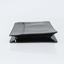 LOUIS VUITTON Epi Pochette Homme Clutch Bag Black M52522 LV Auth mr1729-4