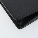LOUIS VUITTON Epi Pochette Homme Clutch Bag Black M52522 LV Auth mr1729-14