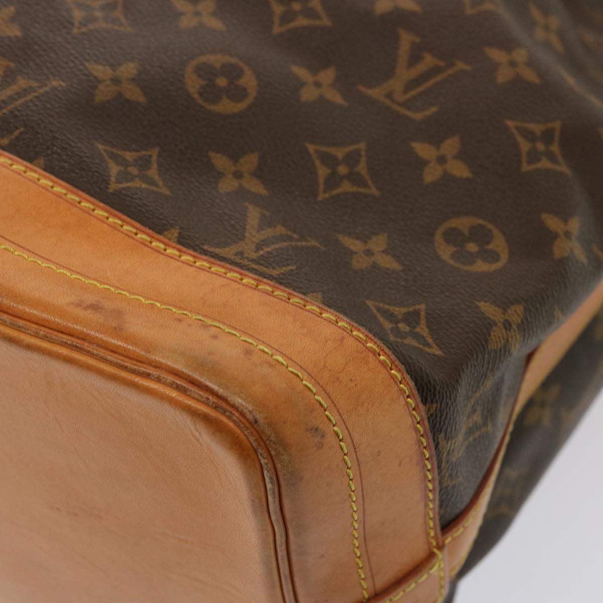 LOUIS VUITTON Monogram Noe Shoulder Bag M42224 LV Auth mr173