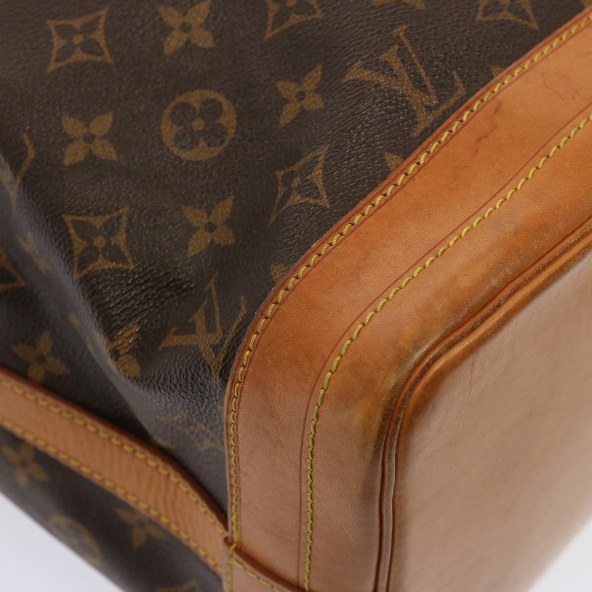 LOUIS VUITTON Monogram Noe Shoulder Bag M42224 LV Auth mr173