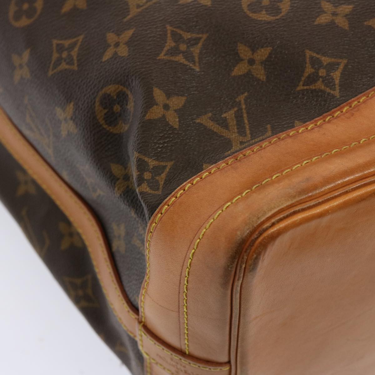 LOUIS VUITTON Monogram Noe Shoulder Bag M42224 LV Auth mr173