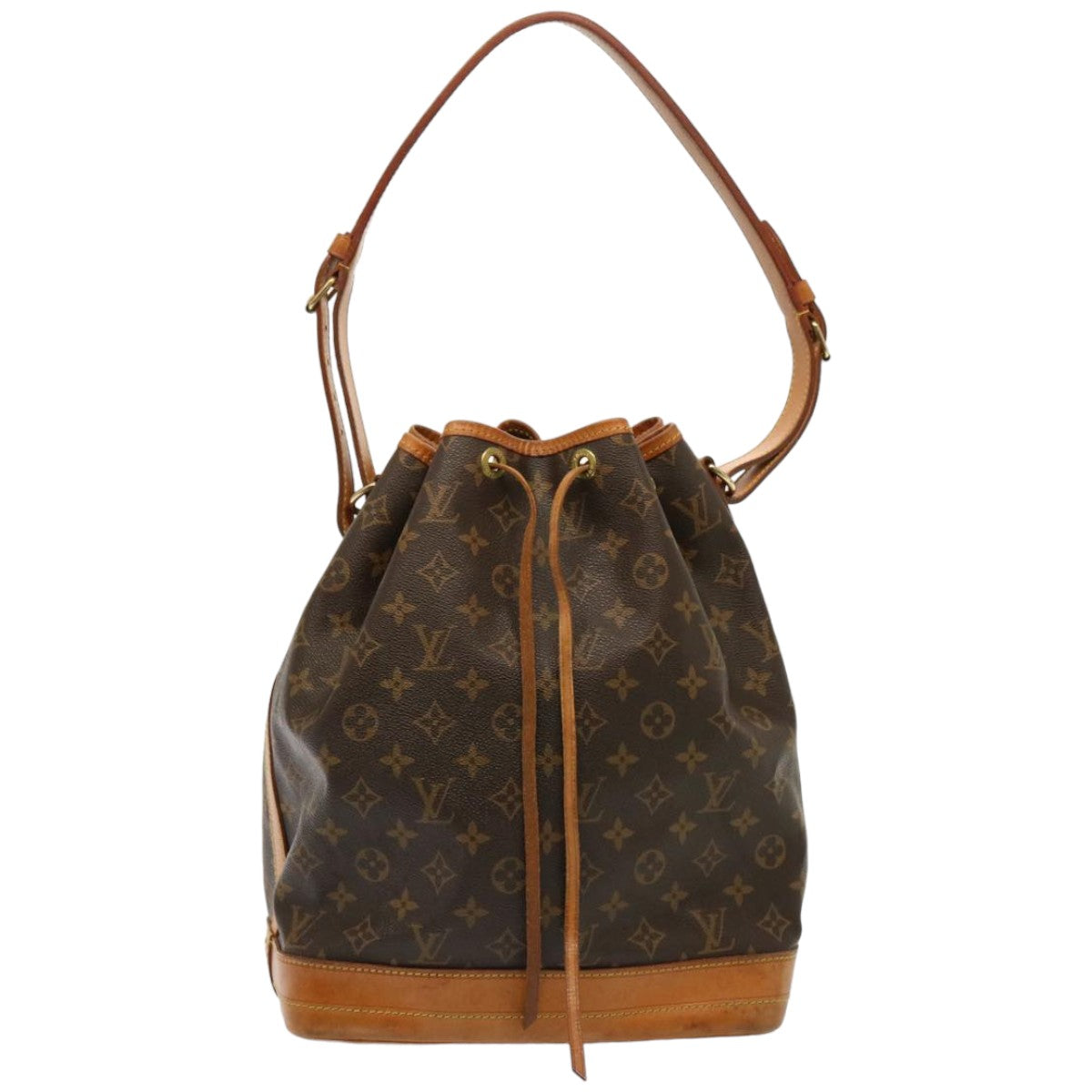 LOUIS VUITTON Monogram Noe Shoulder Bag M42224 LV Auth mr173