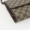 GUCCI GG Supreme Shoulder Bag PVC Beige Gold 904 02 050 Auth mr1730-11