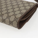 GUCCI GG Supreme Shoulder Bag PVC Beige Gold 904 02 050 Auth mr1730-12