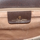 GUCCI GG Supreme Shoulder Bag PVC Beige Gold 904 02 050 Auth mr1730-14