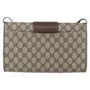 GUCCI GG Supreme Shoulder Bag PVC Beige Gold 904 02 050 Auth mr1730-3