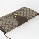 GUCCI GG Supreme Shoulder Bag PVC Beige Gold 904 02 050 Auth mr1730-6