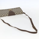 GUCCI GG Supreme Shoulder Bag PVC Beige Gold 904 02 050 Auth mr1730-7