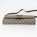 GUCCI GG Supreme Shoulder Bag PVC Beige Gold 904 02 050 Auth mr1730-9