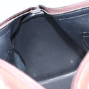Burberrys Nova Check Hand Bag Canvas Leather Beige Gold Auth mr1731-18