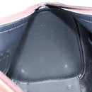 Burberrys Nova Check Hand Bag Canvas Leather Beige Gold Auth mr1731-19