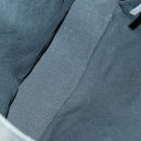 HERMES Fourre Tout MM Tote Bag Canvas 2 Set Gray Black Auth mr1736-9