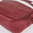 GUCCI Micro Guccissima Shoulder Bag Gold Cherry 309538 Auth mr1740-12