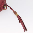 GUCCI Micro Guccissima Shoulder Bag Gold Cherry 309538 Auth mr1740-15