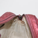 GUCCI Micro Guccissima Shoulder Bag Gold Cherry 309538 Auth mr1740-18