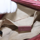 GUCCI Micro Guccissima Shoulder Bag Gold Cherry 309538 Auth mr1740-22