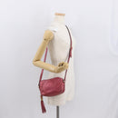 GUCCI Micro Guccissima Shoulder Bag Gold Cherry 309538 Auth mr1740-24