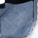 GUCCI GG Supreme Sherry Line Boston Bag PVC Navy Gold Red 010 47 302 Auth mr1742-11