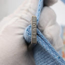 FENDI Schoudertas Nylon Lichtblauw Zilver Auth mr1746-17