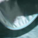 FENDI Schoudertas Nylon Lichtblauw Zilver Auth mr1746-12