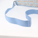 FENDI Schoudertas Nylon Lichtblauw Zilver Auth mr1746-7
