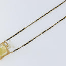 CHANEL Perfume Necklace metal Gold CC Auth mr1750-10