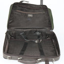 PRADA Business Bag Nylon Khaki Silver Auth mr1754-11