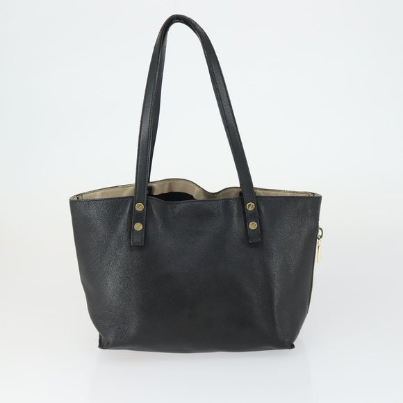Chloe Hand Bag Leather 3 Set Beige Blue black Auth mr1757