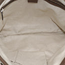 GUCCI Shoulder Bag Leather Brown Silver 268244 Auth mr1758-11