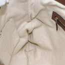 GUCCI Shoulder Bag Leather Brown Silver 268244 Auth mr1758-20