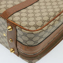 GUCCI GG Supreme Boston Bag PVC Beige Auth mr177-15