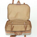 GUCCI GG Supreme Boston Bag PVC Beige Auth mr177-11