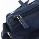 PRADA Shoulder Bag Nylon Navy Silver Auth mr1779-20