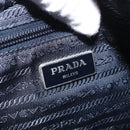 PRADA Shoulder Bag Nylon Navy Silver Auth mr1779-21