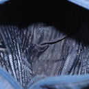 PRADA Shoulder Bag Nylon Navy Silver Auth mr1779-22