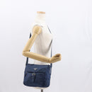 PRADA Shoulder Bag Nylon Navy Silver Auth mr1779-30